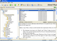 WordPlus for Microsoft Word screenshot